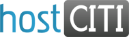 Новогоднее лого HostCiti