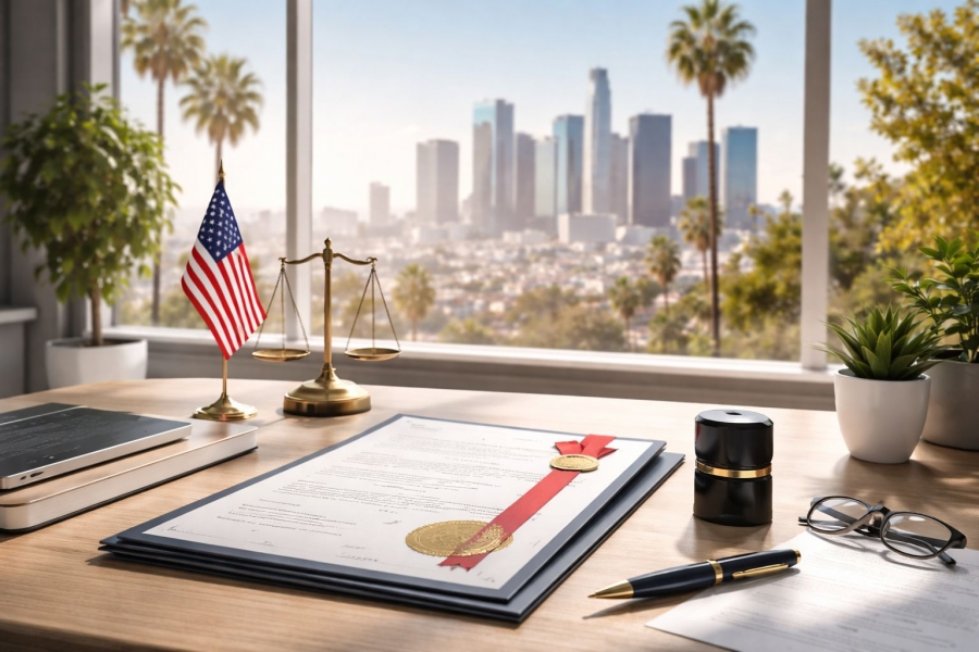 Апостиль в Лос-Анджелесе без лишних нервов и бумажной волокиты