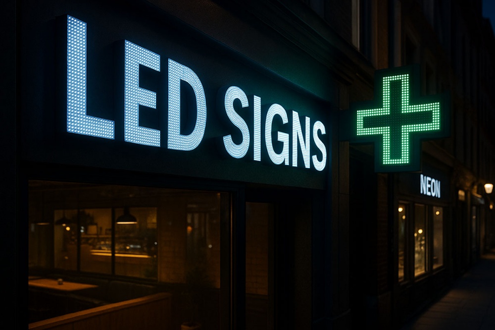 лучшие LED-вывески